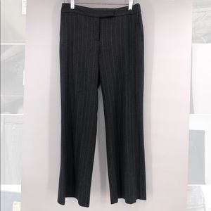 Ann Taylor pants pinstripe straight leg trousers